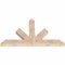 Ekena Millwork Saratoga Smooth Timber Gable Bracket, Douglas Fir, 60"W x 35"H x 3 1/2"D x 5 1/2"F, 14/12 Pitch GBW060X35X0406SAR00SDF - alternate 3